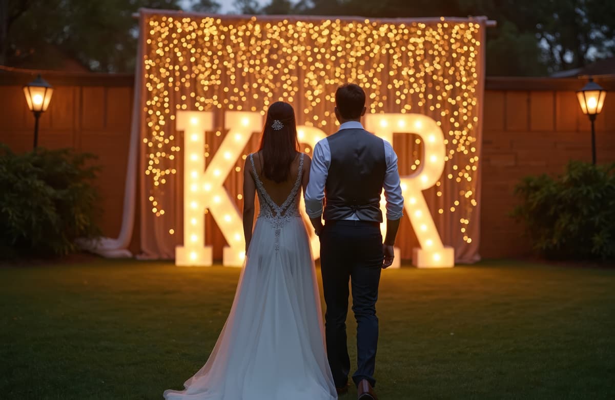 Letras para bodas, comuniones, eventos en sanxenxo
